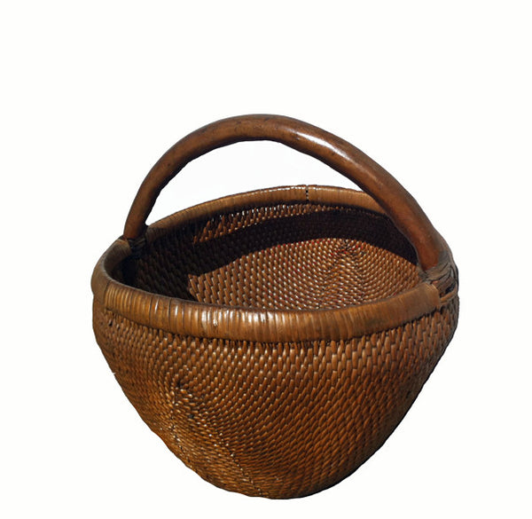 Antique Chinese Willow Basket – Orient House