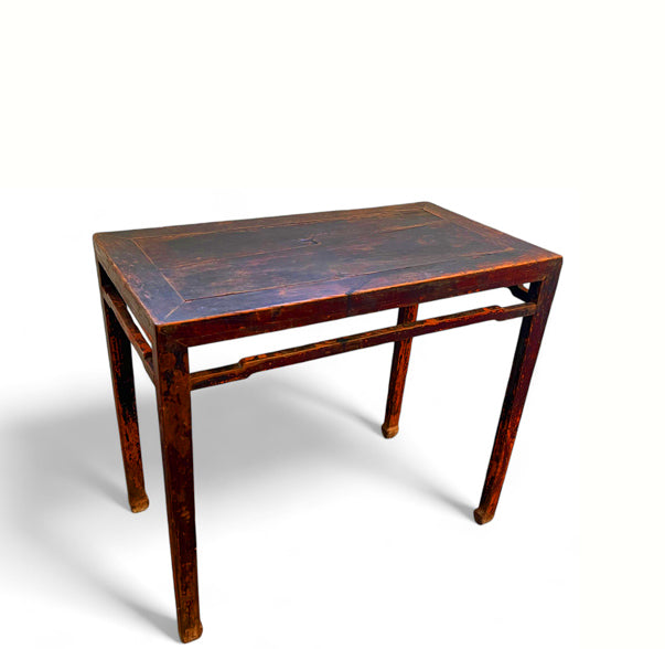 Brown Console or Wine Table, 38.6" Inch Long