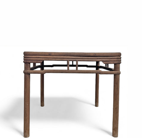 Late 19th Century Antique Chinese Square Dining Table