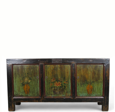 Hand Painted Buffet Sideboard