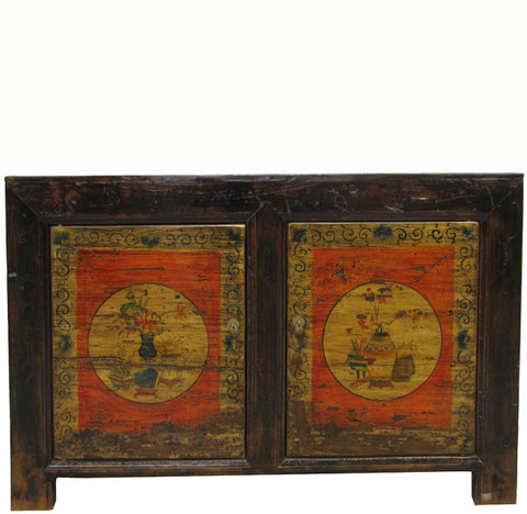 Z-Hand Painted Mongolia Sideboard 2